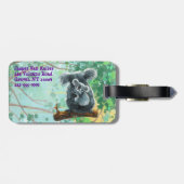 コアラベアギフト&アクセサリー ラゲッジタグ (裏面横)