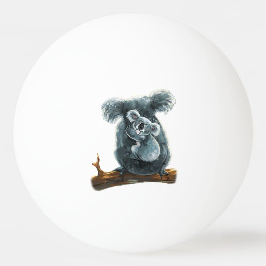 コアラベアギフト&アクセサリー 卓球ボール (裏面)