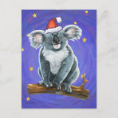 コアラベアクリスマス シーズンポストカード (正面)