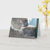 コアラベアズ カード (黄色い花)