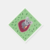 コアラベアチルアウト スタンダードカクテルナプキン (角)