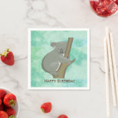 コアラベアデザイン紙ナプキンス スタンダードカクテルナプキン (インサイチュ)