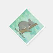 コアラベアデザイン紙ナプキンス スタンダードカクテルナプキン (角)