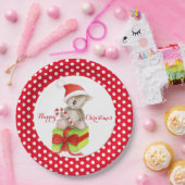 コアラベアハッピークリスマスパーティー紙プレート ペーパープレート (パーティー)