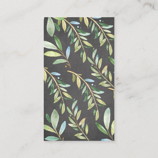 コアラベアベイビーシャワーおむつラッフルチケット エンクロージャーカード (裏面)