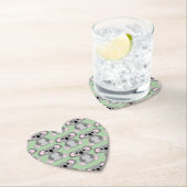 コアラベアベイビーシャワーグリーン男女兼用 ペーパーコースター (インサイチュ)