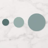 コアラベアベビーシャワーカスタムイニシャル コンフェッティ (裏面)