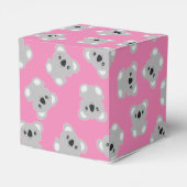 コアラベアベビーバビーブシャワーガール フェイバーボックス (裏面サイド)