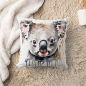 コアラベアポートレート クッション (ブランケット)