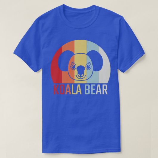 コアラベアレトロ2 Tシャツ (デザイン正面)