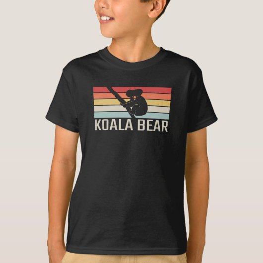 コアラベアレトロ Tシャツ (正面)