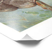 コアラベアーインツリーイラストレーション フォトプリント            (角)