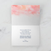 コアラベアーカーベビー初バレンタインデー シーズンカード (内部)