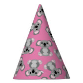 コアラベアーキュート子供の誕生日パーティー パーティーハット (右)