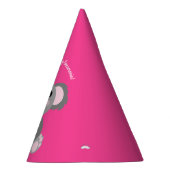 コアラベアーキュート子供の誕生日パーティー パーティーハット (右)