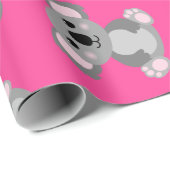 コアラベアーキュート子供の誕生日パーティー ラッピングペーパー (ロールコーナー)