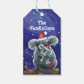 コアラベアークリスマス ギフトタグ (裏面)