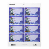 コアラベアークリスマス ラベル (フルシート)