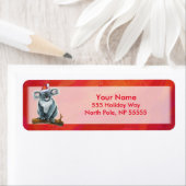 コアラベアークリスマス ラベル (インサイチュ)