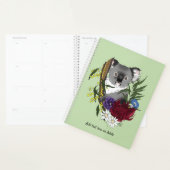 コアラベアーグリーン プランナー手帳 (ディスプレー)