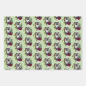 コアラベアーグリーン ラッピングペーパーシート (正面2)