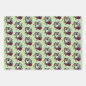 コアラベアーグリーン ラッピングペーパーシート (正面)