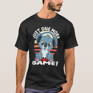 コアラベアーゲーマーヘッドセットゲーミングコアラジャストモール Tシャツ