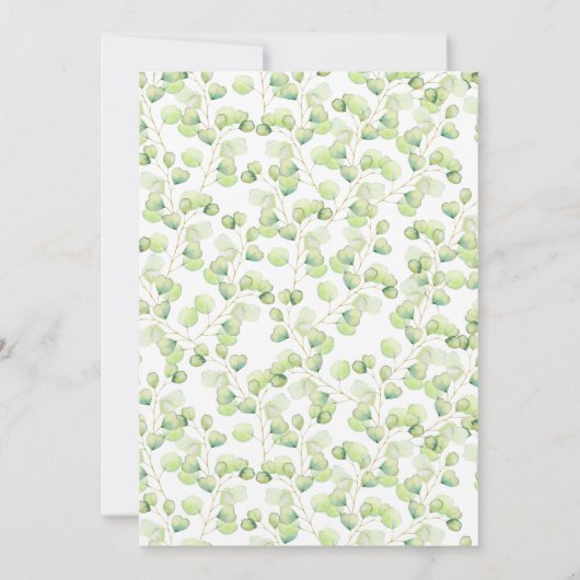 コアラベアージェンダーリビールパーティの招待状 招待状 (裏面)