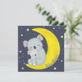 コアラベアーズベビーズベビーシャワー招待状 シーズンカード (スタンド正面)