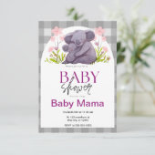 コアラベアーベビーシャワー招待状 招待状 (スタンド正面)