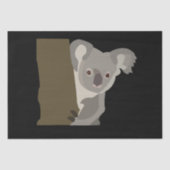 コアラベアーベビーシャワー誕生日 薄葉紙 (正面)