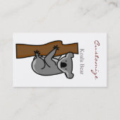 コアラベア登山ツリーサンダーコーブ 名刺 (裏面)