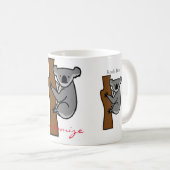 コアラベア登山ツリーサンダー_コーブ コーヒーマグカップ (正面右)