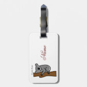 コアラベア登山ツリーサンダー_コーブ ラゲッジタグ (裏面縦)