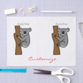 コアラベア登山ツリーサンダー_コーブ 薄葉紙 (クラフト)