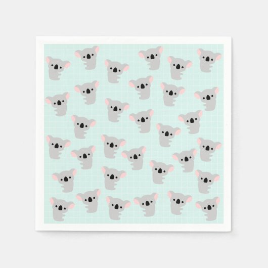 コアラベア紙ナプキンス スタンダードカクテルナプキン (正面)