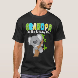 コアラベア誕生日じいちゃんオブザ誕生日ボーイコー Tシャツ