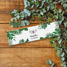 コアラベア誕生日ウォーターボトルラベル