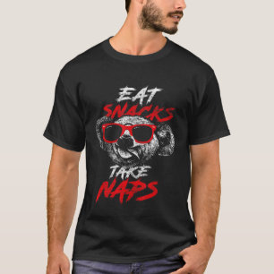コアラベア お菓子を食べてお昼寝 Tシャツ