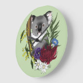 コアラベア ラージ壁時計 (傾斜)