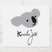 コアラホボトルラベル リキュールボトルラベル (シングルラベル)