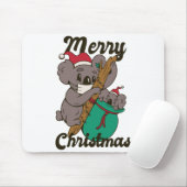 コアラママのクリスマスデザイン マウスパッド (マウス)