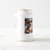 コアラルアウ(ハワイ式宴会) ビールジョッキ (正面左)