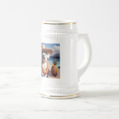 コアラルアウ(ハワイ式宴会) ビールジョッキ (正面右)