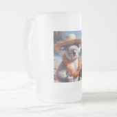 コアラルアウ（ハワイ式宴会） フロストグラスビールジョッキ (正面左)