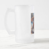 コアラルアウ（ハワイ式宴会） フロストグラスビールジョッキ (左)