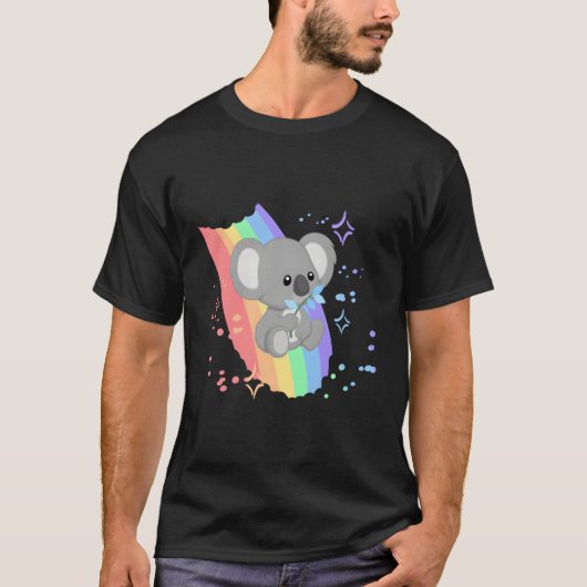 コアラレインボー Tシャツ (正面)