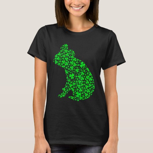 コアラレプレシャンコアラSt patricks day Tシャツ (正面)
