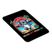 コアラヴィビングオンザビーチ マグネット (右側)