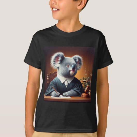コアラ判事 Tシャツ (正面)